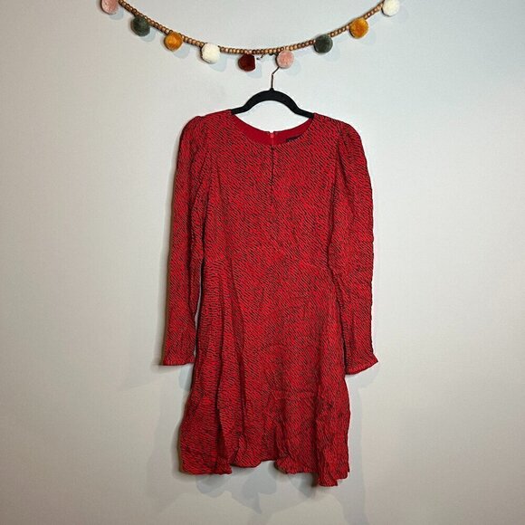 Banana Republic Keyhole Puff Sleeve Dress - Picture 2 of 6